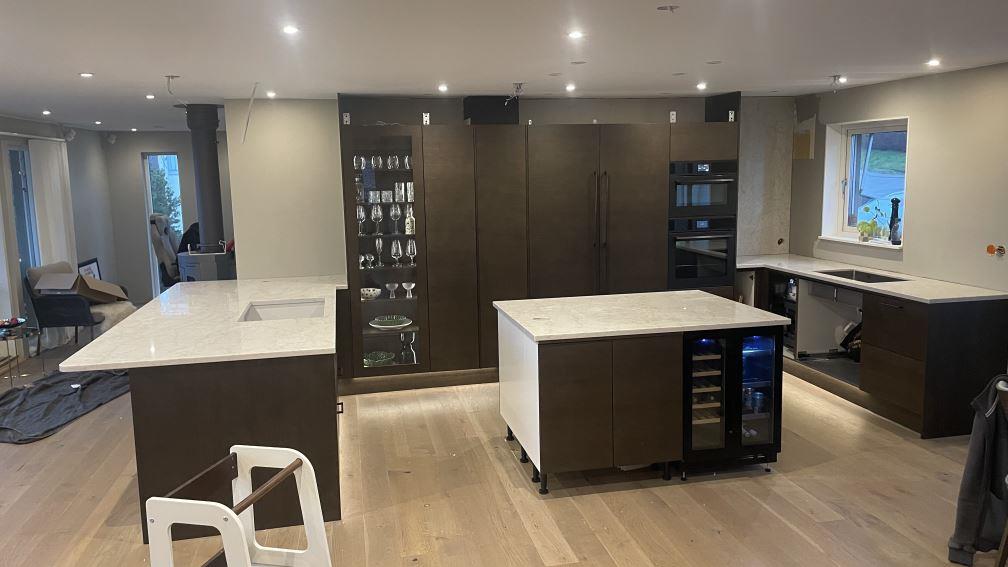 Glencoe i Landvetter, montering 12 nov 2025, bild 1