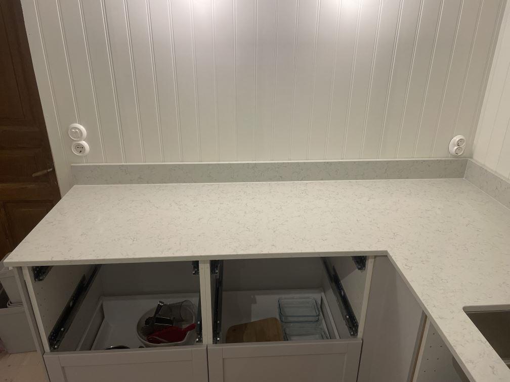 Noble Carrara i Vallda, montering 20 mar 2026, bild 2