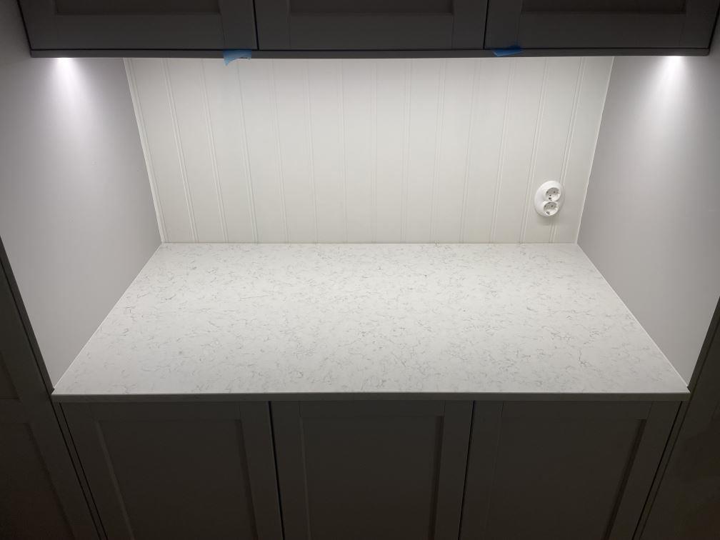 Noble Carrara i Vallda, montering 20 mar 2026, bild 3